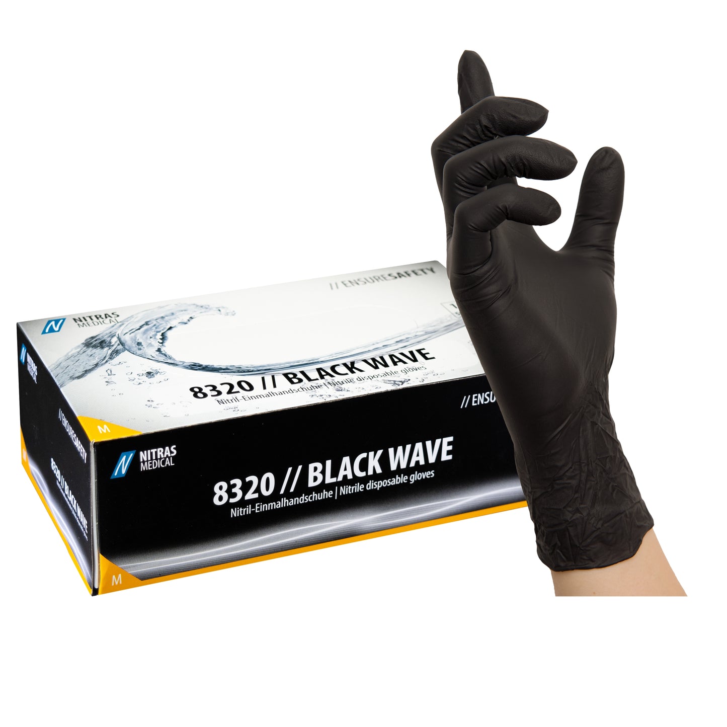 Nitras - Black Wave - Nitrilhandschuhe