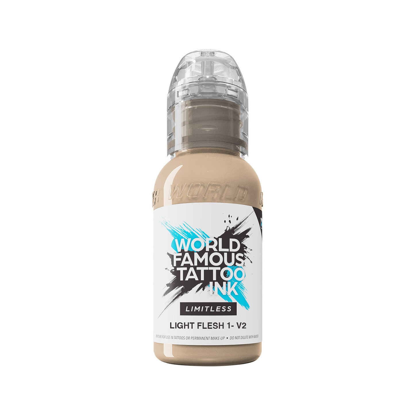 World Famous Limitless Tattoofarbe - Light Flesh 1- 30 ml