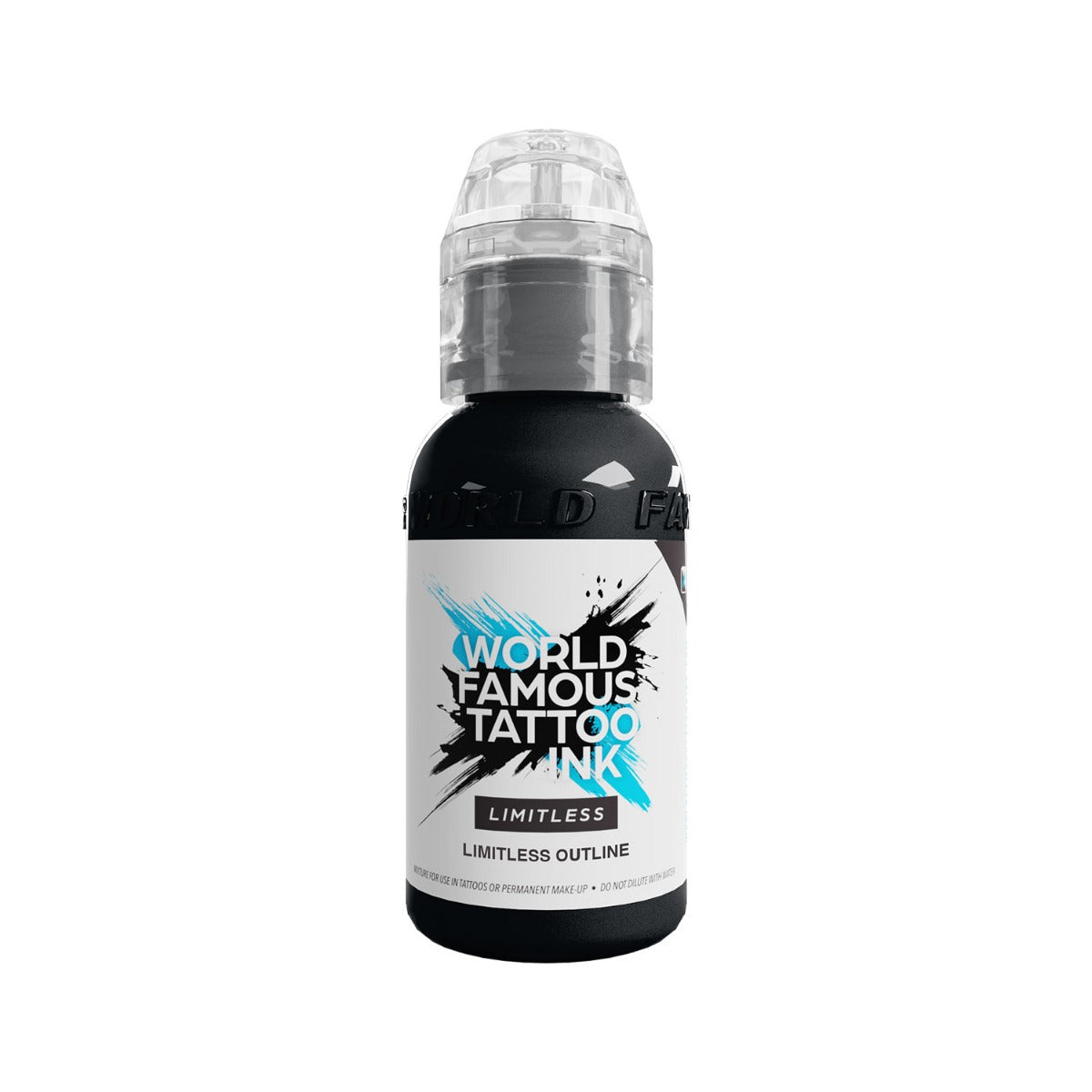 World Famous Limitless Tattoofarbe - Obsidian Outlining - 30 ml