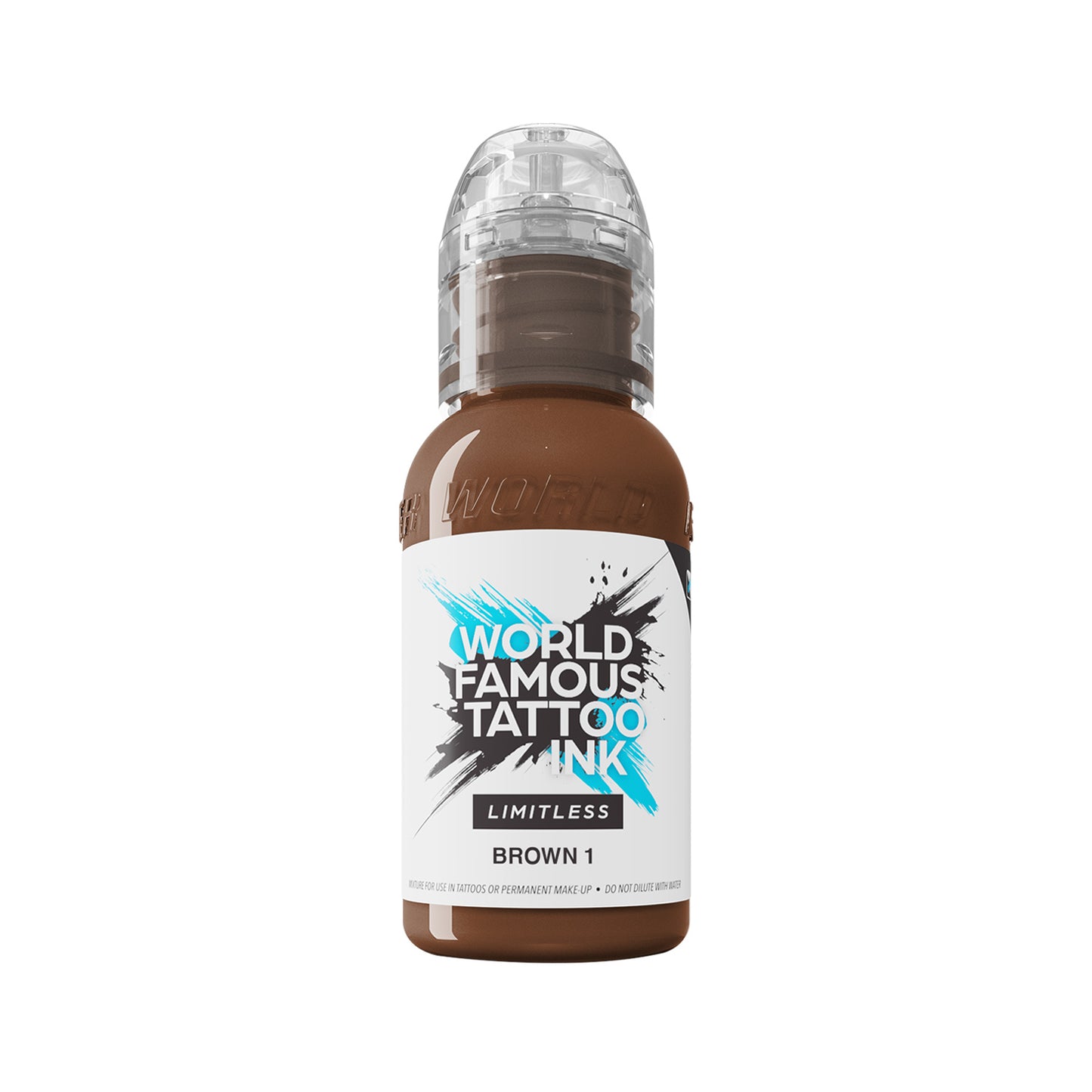 World Famous Limitless Tattoofarbe - Brown 1 - 30 ml