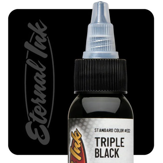 Künstlerfarbe - Eternal Ink Triple Black Tribal 30ml