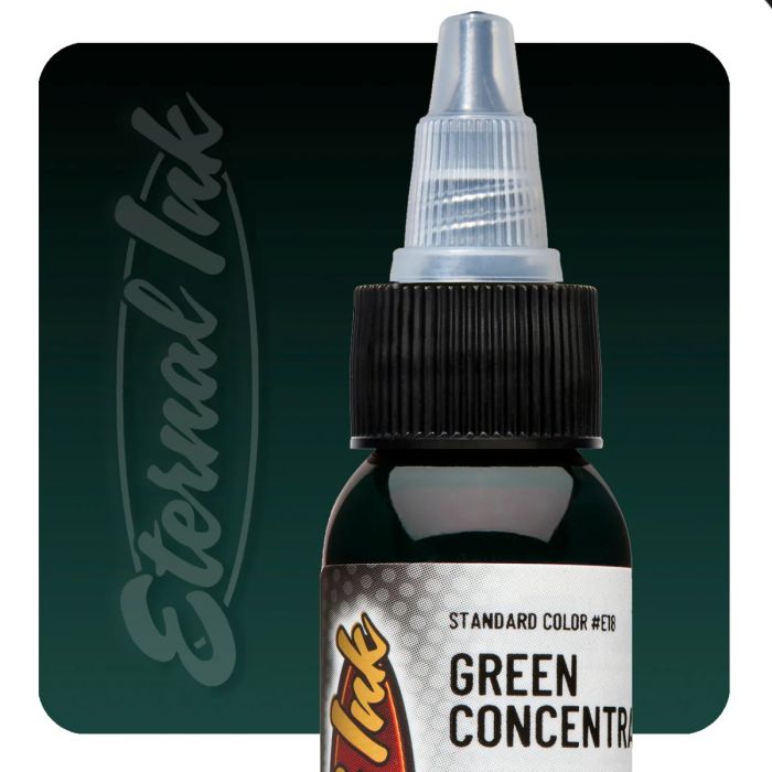 Künstlerfarbe - Eternal Ink Green Concentrate 30ml