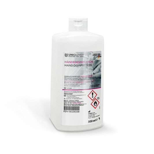 Unigloves Händedesinfektion 500 ml