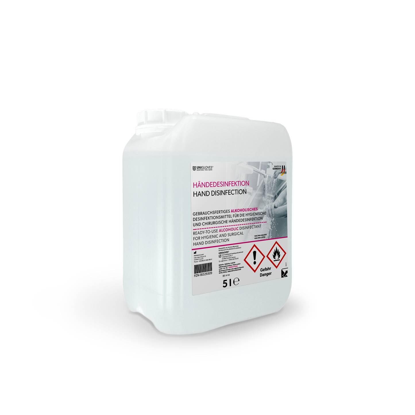 Unigloves Händedesinfektion 5L