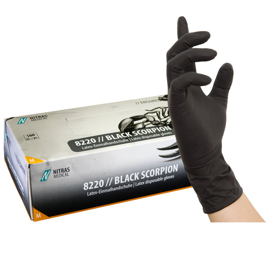 Nitras - Black Scorpion - Latexhandschuhe