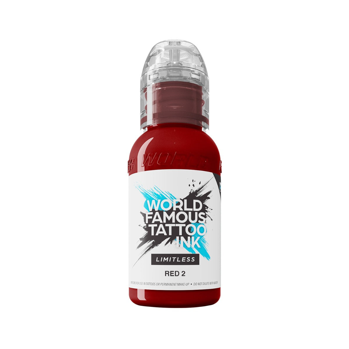 World Famous Limitless Tattoofarbe - Red 2 - 30 ml