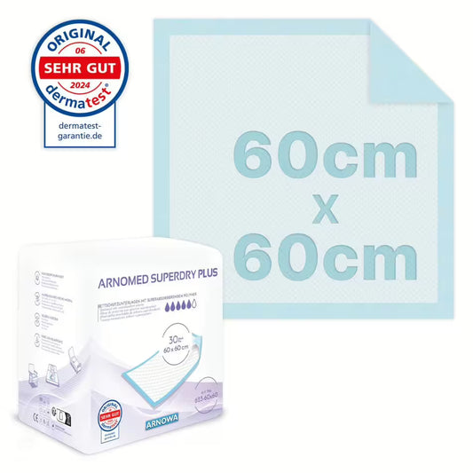 Arnomed Superdry - Hygieneunterlagen - 60x60cm